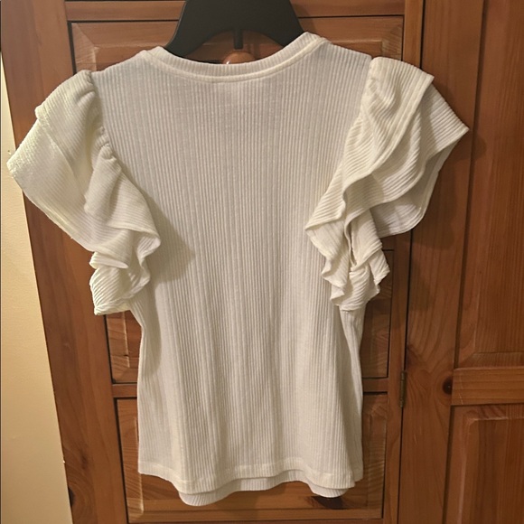 DR2 Cream NWOT Blouse - Picture 3 of 3